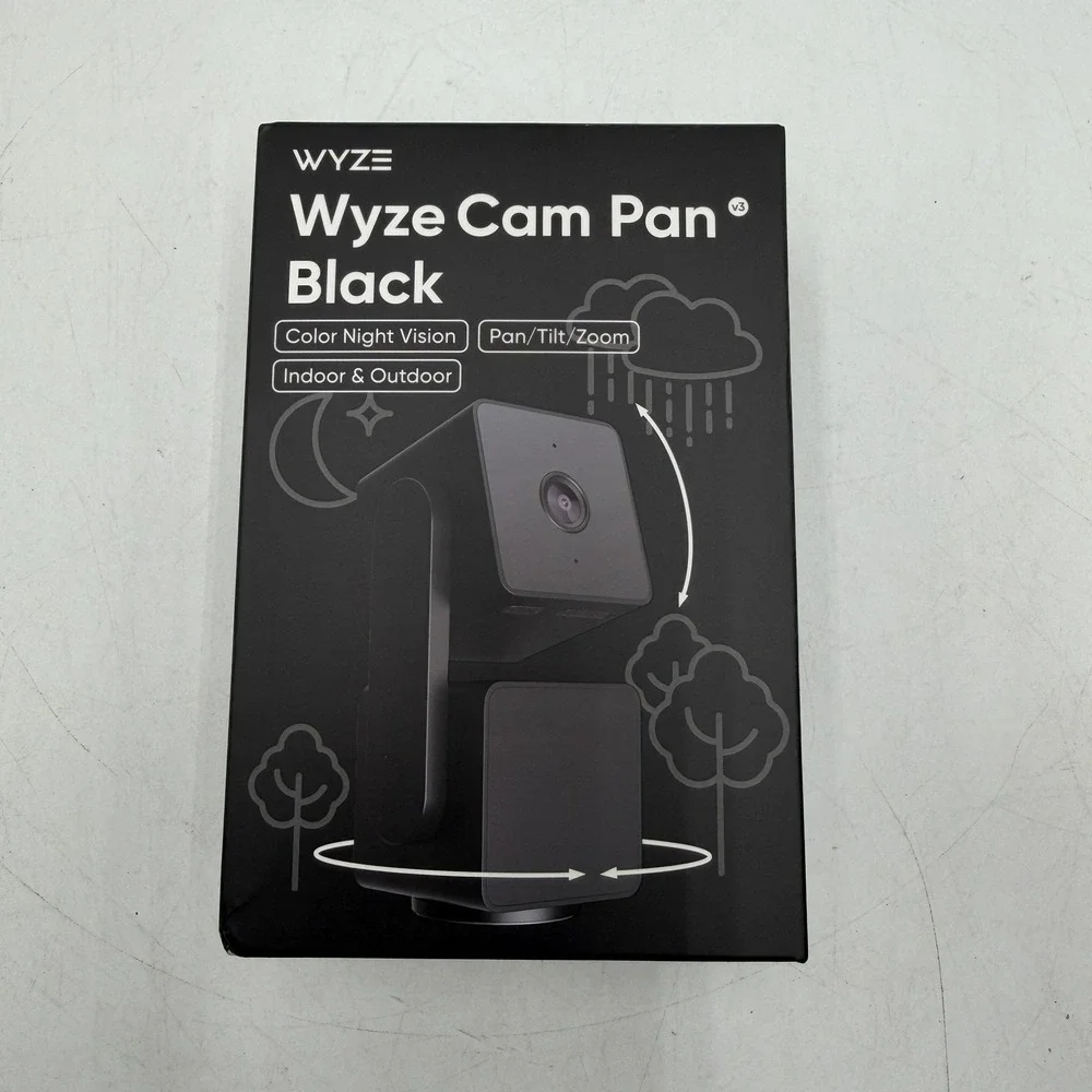 Wyze Cam Pan v3 Indoor/Outdoor IP65 1080P 360° Pan/Tilt/Zoom Wi-Fi Smart Home